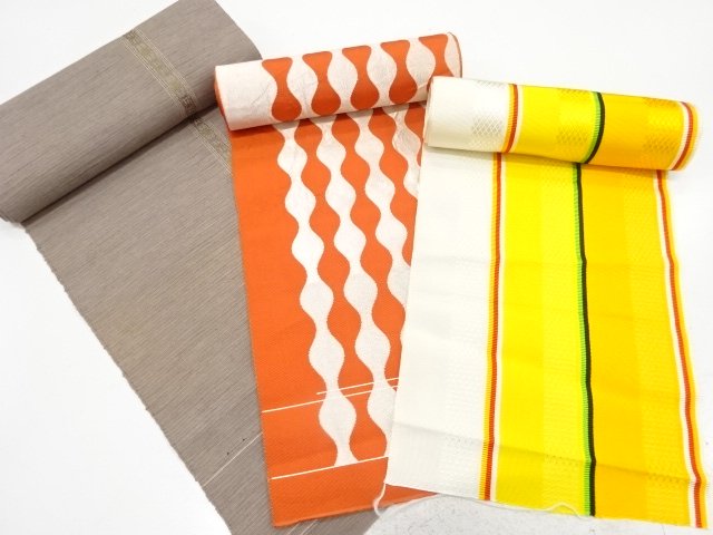 アンティーク　帯地反物色々セット